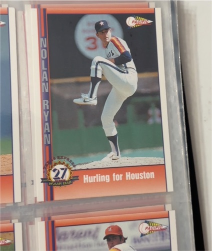 1991 Pacific #51 Nolan Ryan Texas Express — front