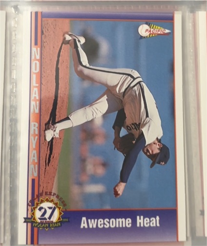 1993 Pacific Texas Express #161 Nolan Ryan — front