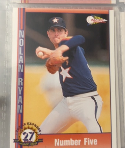 1993 Pacific Texas Express #143 Nolan Ryan Number Five — front