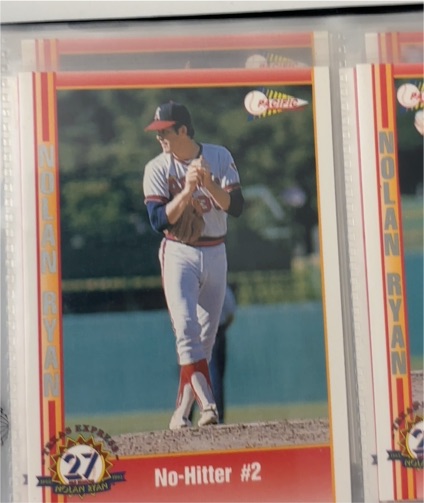 1991 Pacific No Hitter #2 Nolan Ryan — front