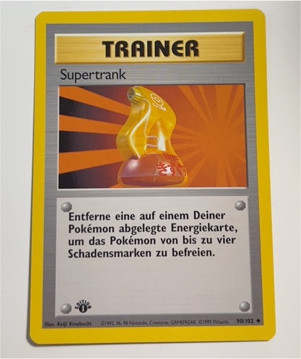1999 Pokémon Base Set #90 Supertrank — front