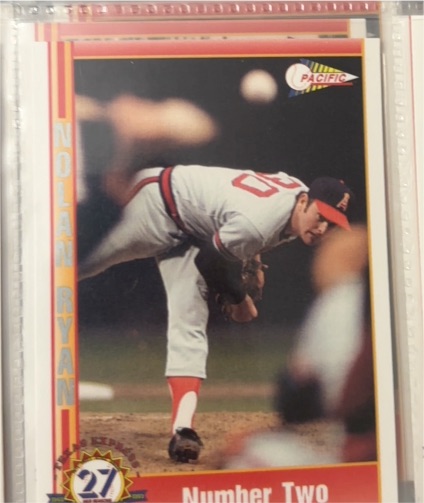 1993 Pacific Nolan Ryan 27th Season #27 Number Two — front