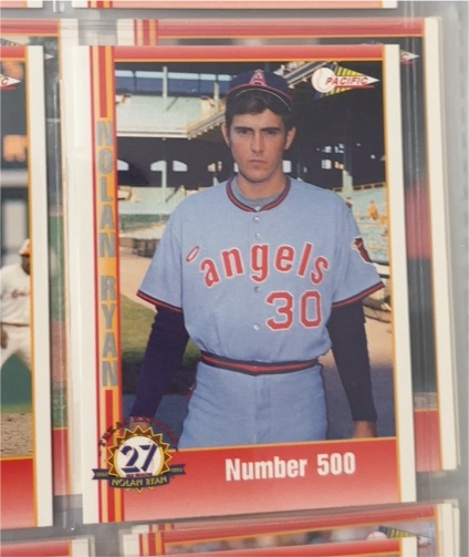1993 Pacific Nolan Ryan Number 500 #125 — front