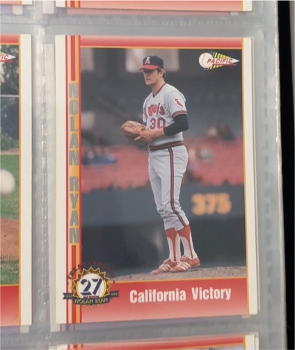 1993 Pacific Nolan Ryan California Victory #126 — front