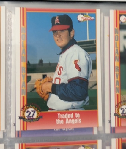 1991 Pacific #19 Nolan Ryan Traded to the Angels — front