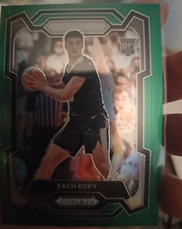 2024 Panini Prizm Draft Picks #1 Zach Edey — front