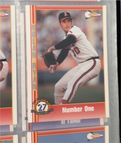 1993 Pacific Nolan Ryan 27 Seasons #27 — front