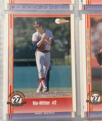 1993 Pacific Nolan Ryan No-Hitter #2 — front