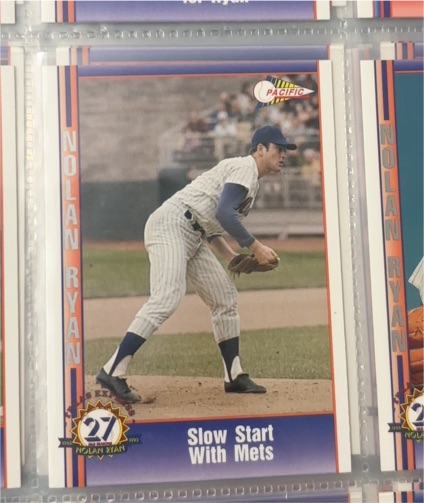 1993 Pacific Texas Express #123 Nolan Ryan — front
