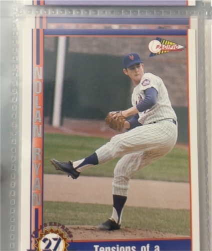 1991 Pacific Nolan Ryan Texas Express I #7 Nolan Ryan — front