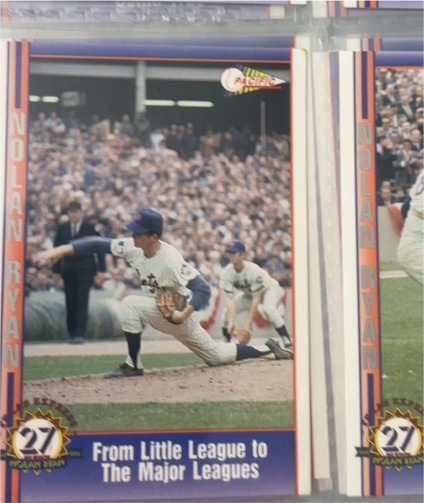 1991 Pacific Nolan Ryan Texas Express I #27 Nolan Ryan — front