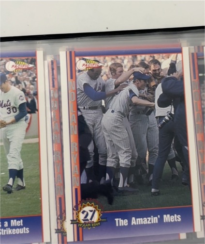 1993 Pacific Nolan Ryan The Amazin' Mets #14 — front