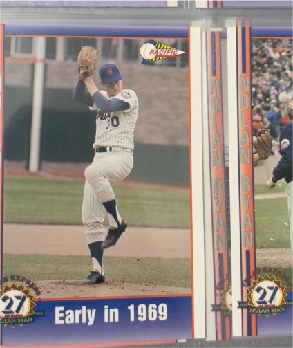 1993 Pacific Texas Express #8 Nolan Ryan — front