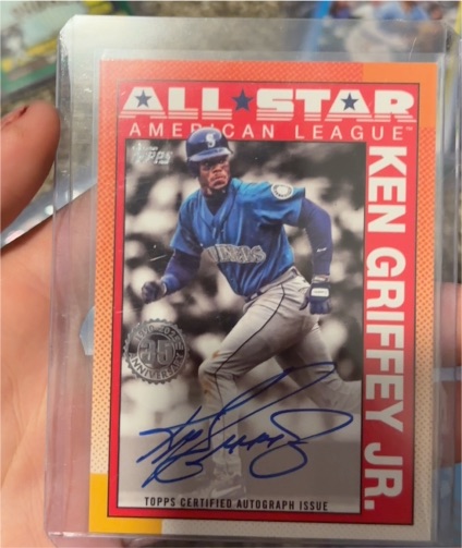 2025 Topps Series 2 1990 All-Star Insert #90AS-34 Ken Griffey Jr. — front