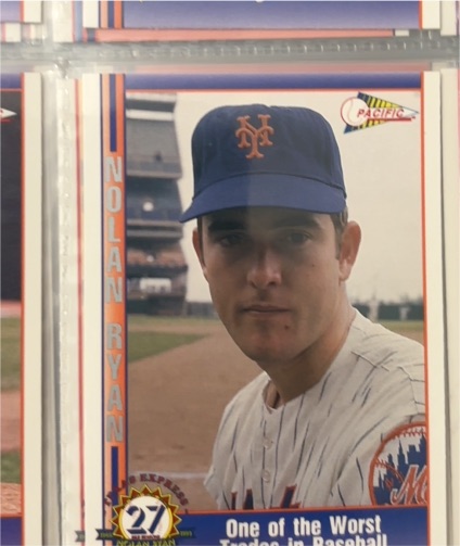 1991 Pacific Nolan Ryan Texas Express I #16 — front