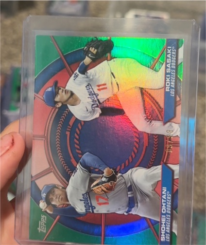 2025 Topps Series 2 Dynamic Duos #DD-15 Shohei Ohtani Roki Sasaki — front