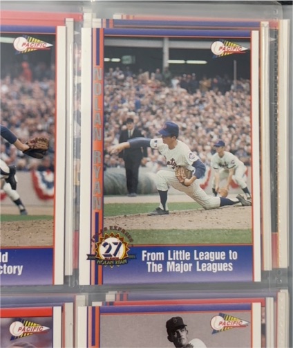 1993 Pacific Nolan Ryan Texas Express 27 Seasons #2 Nolan Ryan — front