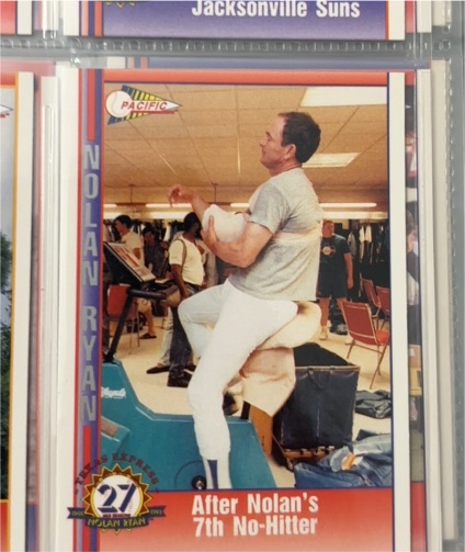 1992 Pacific Texas Express II #178 Nolan Ryan — front