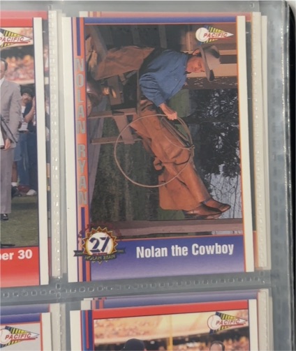 1993 Pacific Nolan Ryan #118 Nolan the Cowboy — front