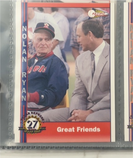 1993 Pacific Texas Express #245 Nolan Ryan — front