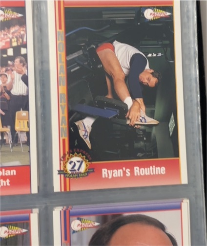 1991 Pacific Nolan Ryan Texas Express #81 — front