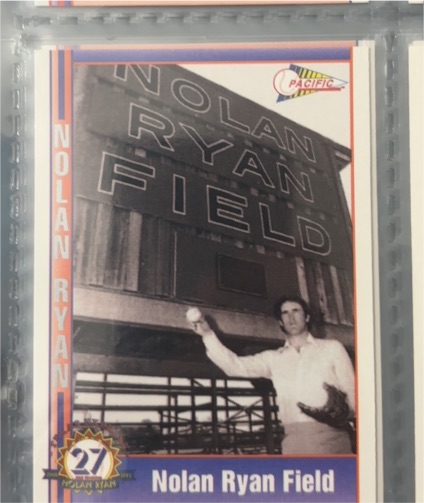1993 Pacific Texas Express #114 Nolan Ryan Field — front