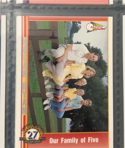 1991 Pacific #27 Nolan Ryan — front