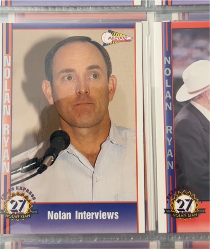 1993 Pacific Texas Express #109 Nolan Interviews Nolan Ryan — front