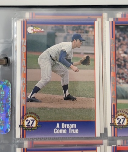 1993 Pacific #3 Nolan Ryan A Dream Come True — front