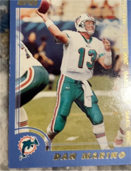 1999 Score #13 Dan Marino — front