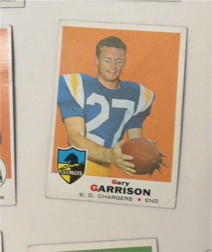 1969 Topps #233 Gary Garrison — front