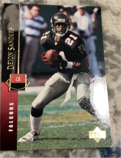 1994 Upper Deck #302 Deion Sanders — front
