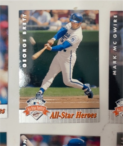 1992 Upper Deck All-Star FanFest #16 George Brett — front