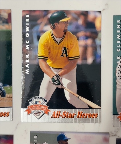 1992 Upper Deck All-Star FanFest #32 Mark McGwire — front