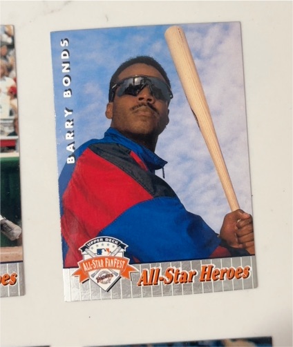 1992 Upper Deck All-Star FanFest #14 Barry Bonds — front