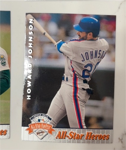 1992 Upper Deck All-Star FanFest #28 Howard Johnson — front