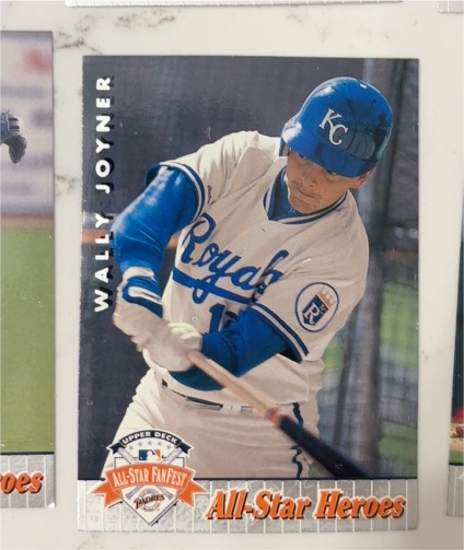 1992 Upper Deck All-Star FanFest #29 Wally Joyner — front