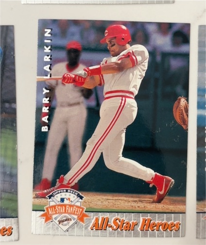 1992 Upper Deck All-Star FanFest #30 Barry Larkin — front