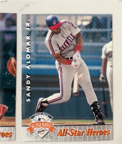 1992 Upper Deck All-Star FanFest #12 Sandy Alomar Jr. — front