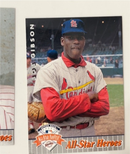 1992 Upper Deck All-Star FanFest #52 Bob Gibson — front
