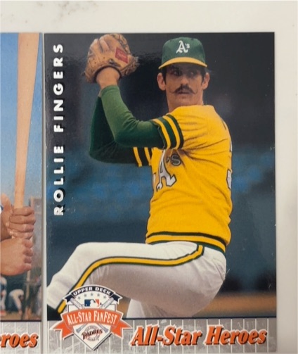 1992 Upper Deck All-Star FanFest #45 Rollie Fingers — front