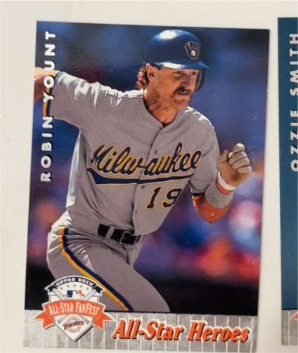 1992 Upper Deck All-Star FanFest #44 Robin Yount — front