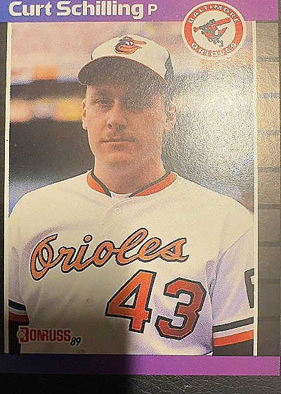 1989 Donruss #635 Curt Schilling — front
