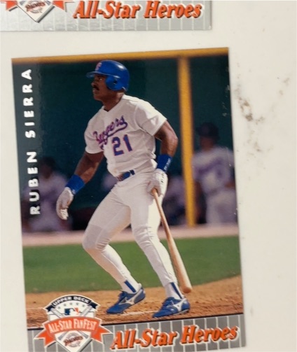 1992 Upper Deck All-Star FanFest #41 Ruben Sierra — front