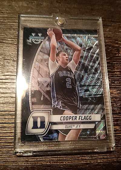 2024-25 Bowman University Chrome #16 Cooper Flagg — front