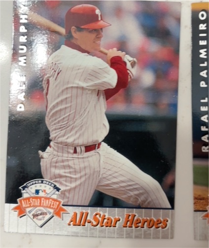 1992 Upper Deck All-Star FanFest #33 Dale Murphy — front