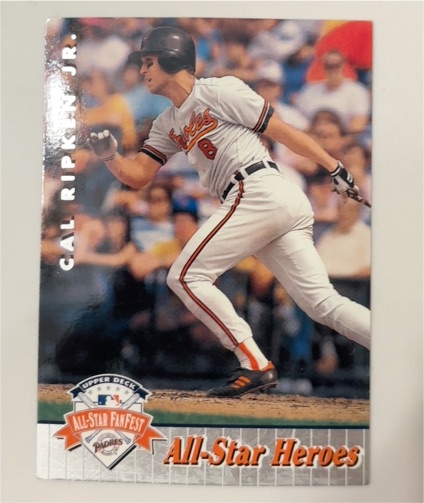 1992 Upper Deck All-Star FanFest #36 Cal Ripken Jr. — front