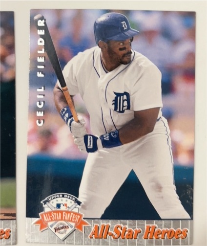 1992 Upper Deck All-Star FanFest #22 Cecil Fielder — front