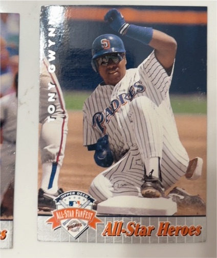 1992 Upper Deck All-Star FanFest #25 Tony Gwynn — front