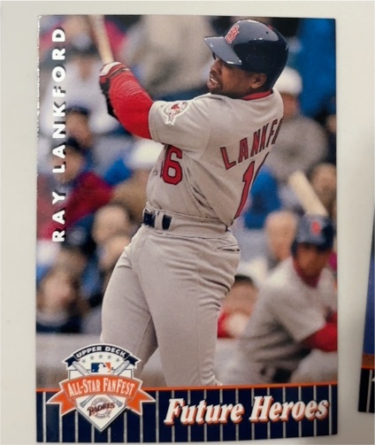 1992 Upper Deck All-Star FanFest #8 Ray Lankford — front